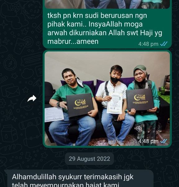 Testimoni Badal Haji Upah Haji 2023 Naufal Ya Jannah Resources 15