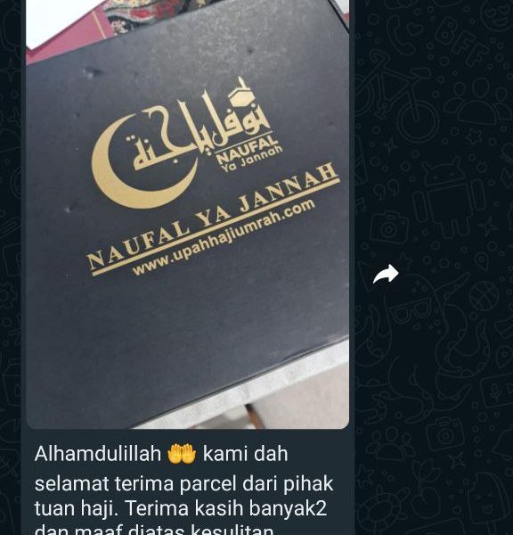 Testimoni Badal Haji Upah Haji 2023 Naufal Ya Jannah Resources 25