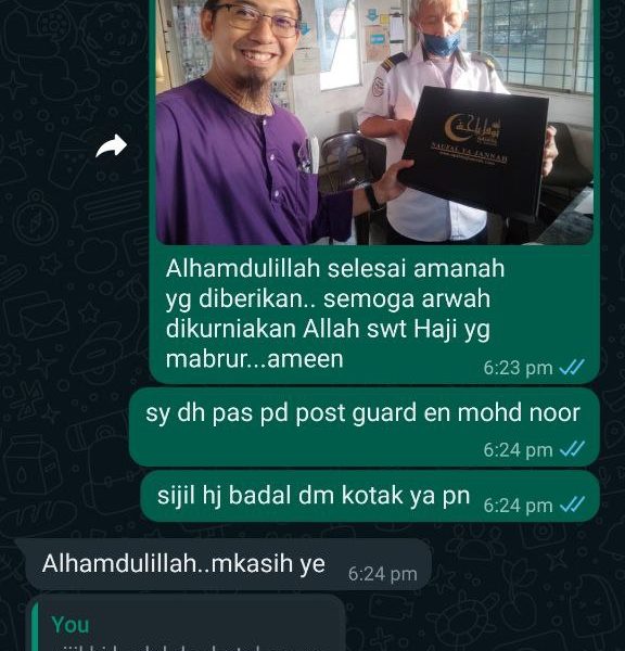Testimoni Badal Haji Upah Haji 2023 Naufal Ya Jannah Resources 4