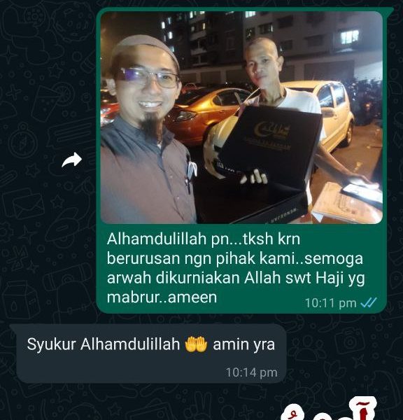 Testimoni Badal Haji Upah Haji 2023 Naufal Ya Jannah Resources 5