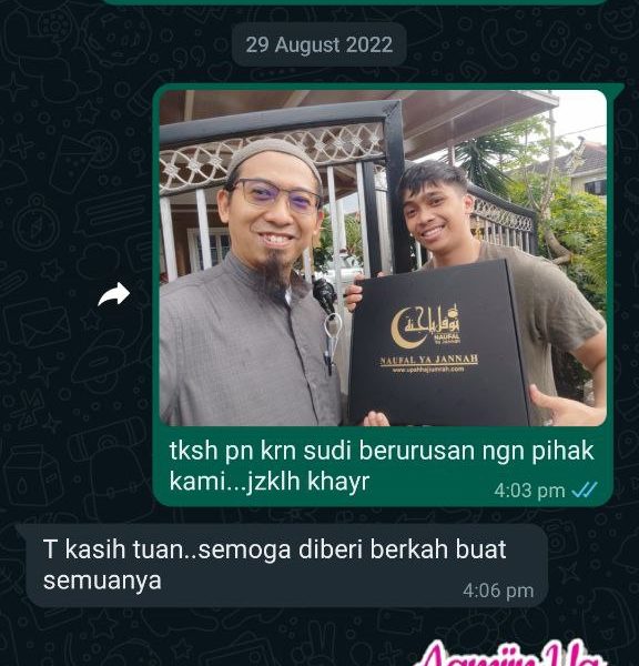 Testimoni Badal Haji Upah Haji 2023 Naufal Ya Jannah Resources 6