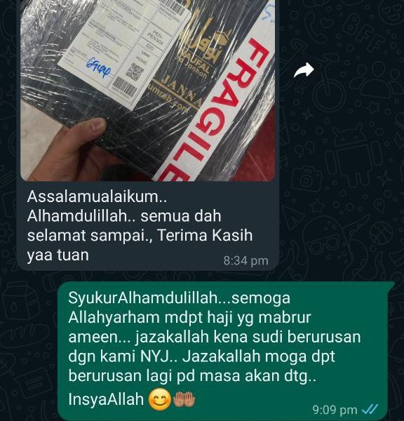 Testimoni Badal Haji Upah Haji 2023 Naufal Ya Jannah Resources 9